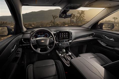 While the 2023 Traverse is a carryover model, it offers new color options. . Chevy traverse interior photos